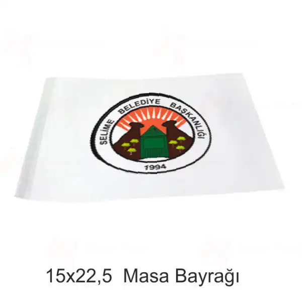Selime Belediyesi Masa Bayraklar