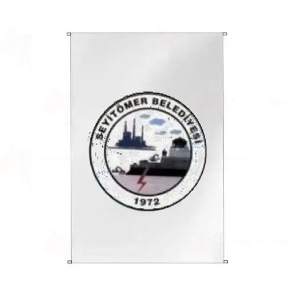 Seyitmer Belediyesi Bina Cephesi Bayraklar
