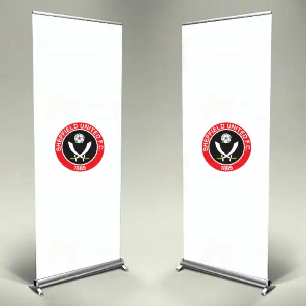 Sheffield United Roll Up ve Banner
