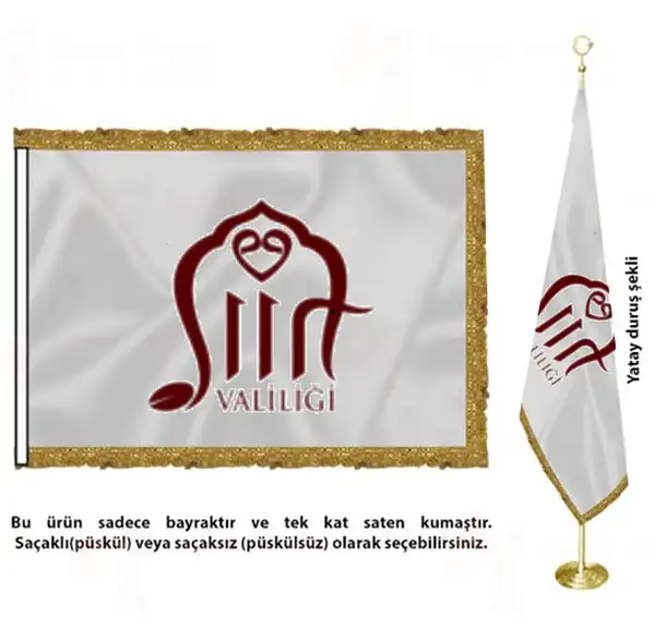 Siirt Valilii Saten Kuma Makam Bayra