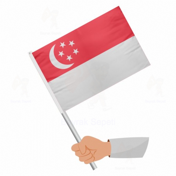 Singapur Sopal Bayraklar zellii