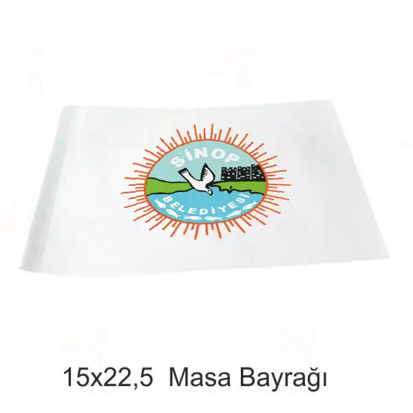 Sinop Belediyesi Masa Bayraklar zellikleri