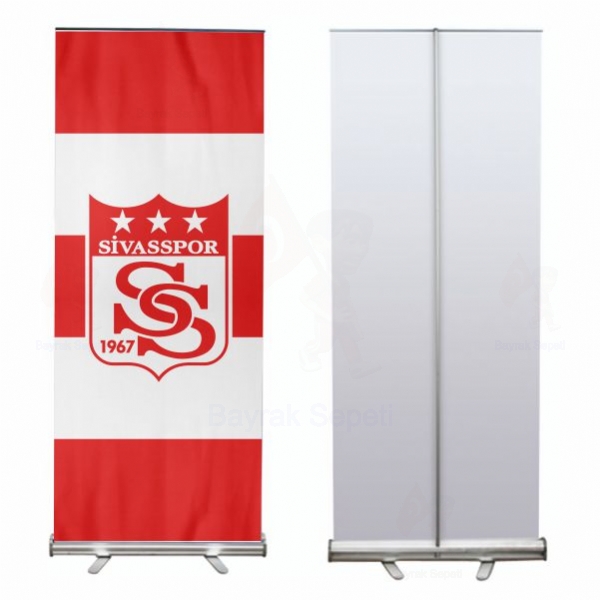 Sivasspor Roll Up ve Banner retimi