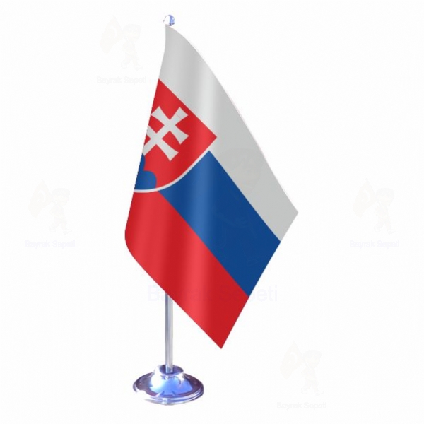 Slovakya Tekli Masa Bayraklar