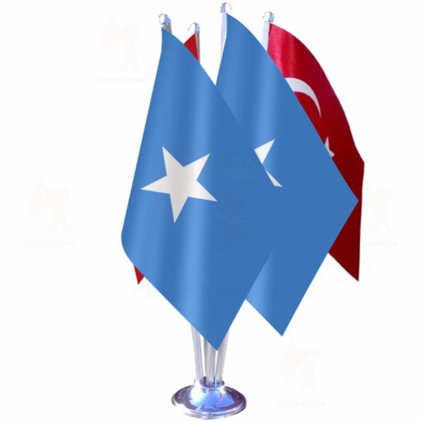 Somali 4 L Masa Bayraklar Tasarm