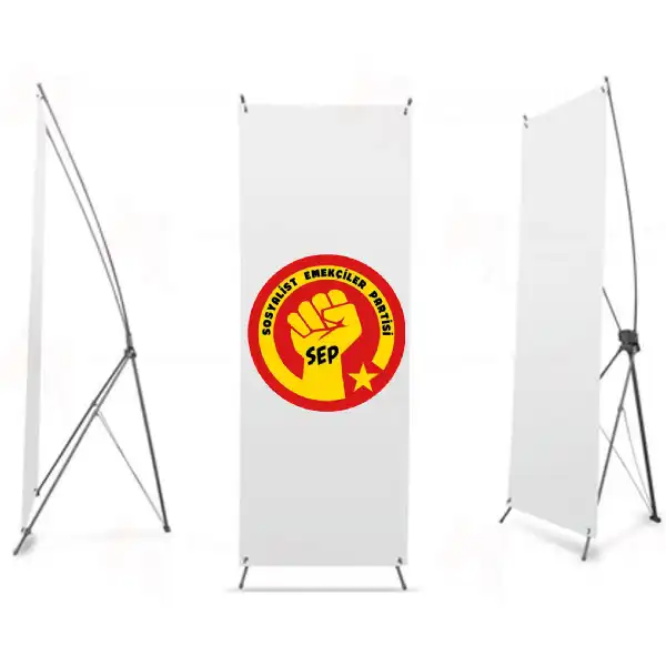 Sosyalist Emekçiler Partisi X Banner Baskı