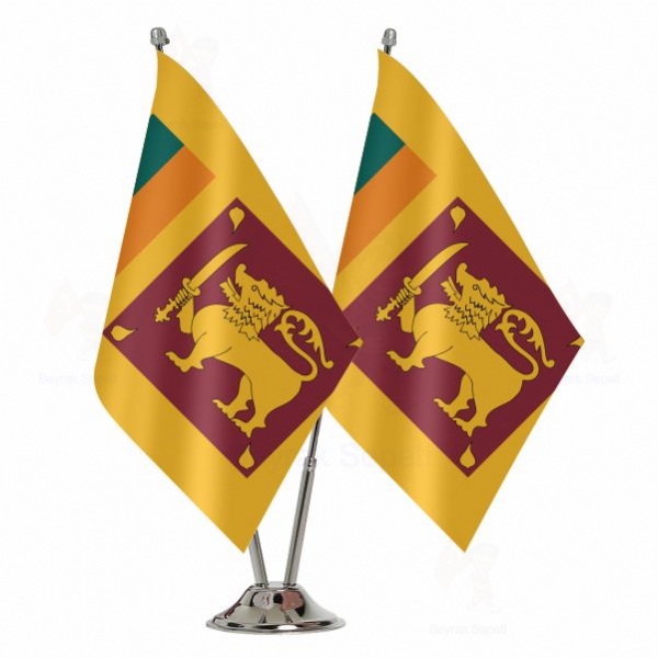 Sri Lanka 2 Li Masa Bayra Sat Yerleri