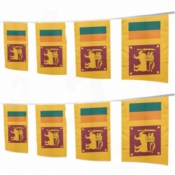 Sri Lanka pe Dizili Ssleme Bayraklar Ebatlar
