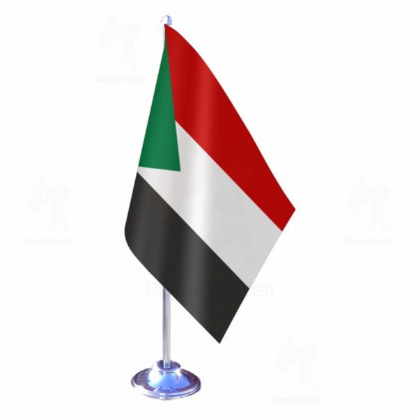 Sudan Tekli Masa Bayraklar