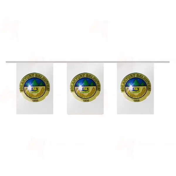 Sulakyurt Belediyesi İpe Dizili Süsleme Bayrakları