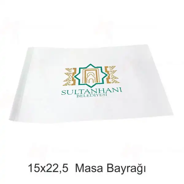 Sultanhan Belediyesi Masa Bayraklar