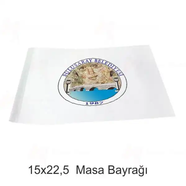 Sulusaray Belediyesi Masa Bayraklar