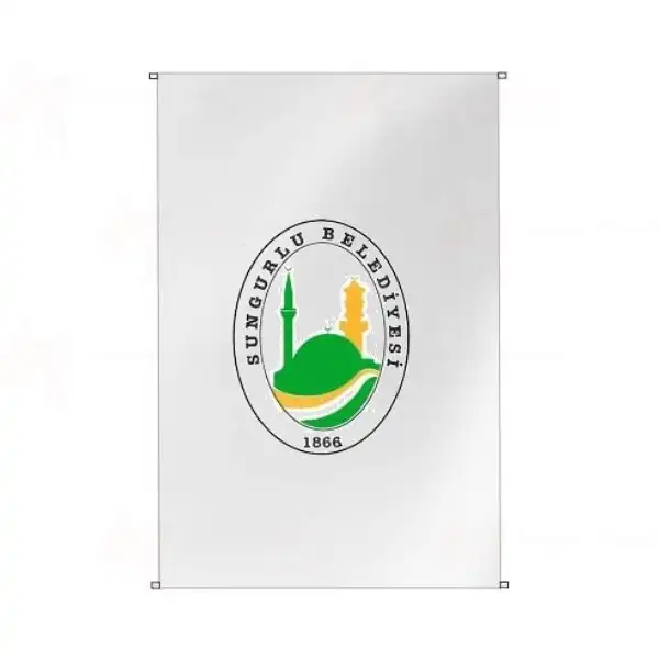 Sungurlu Belediyesi Bina Cephesi Bayrak Tasarmlar