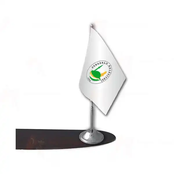 Sungurlu Belediyesi Tekli Masa Bayraklar Grselleri