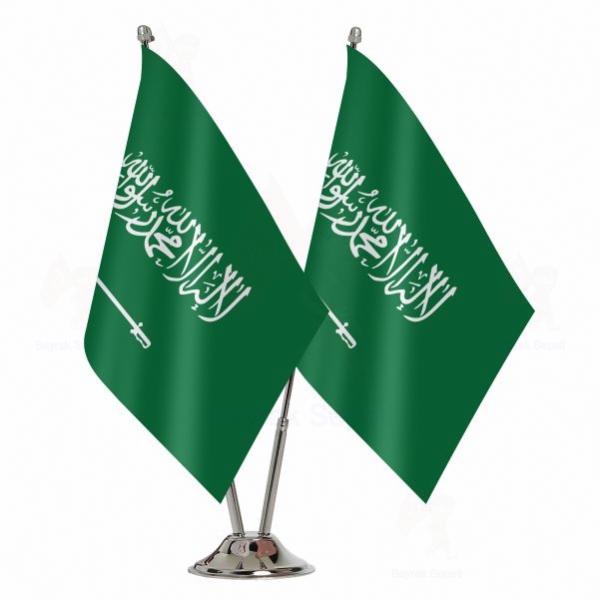 Suudi Arabistan 2 li Masa Bayra