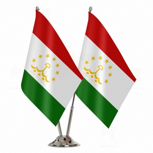 Tacikistan 2 Li Masa Bayra Grselleri