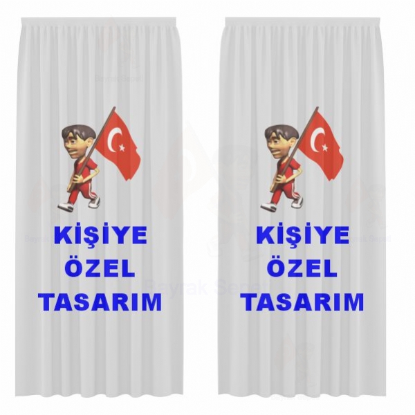 Taksim Bayrak Gnelik Saten Perde Sat Yeri