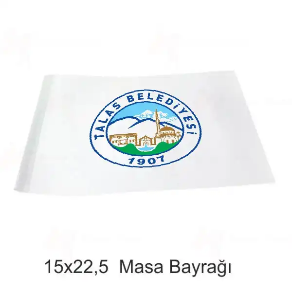 Talas Belediyesi Masa Bayraklar eitleri