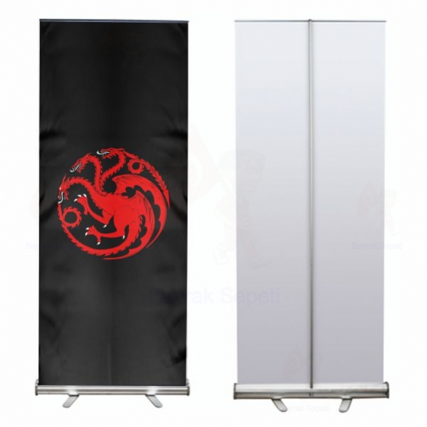 Targaryen hanedan Roll Up ve Banner
