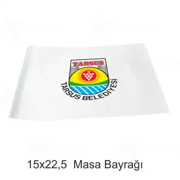 Tarsus Belediyesi Masa Bayraklar