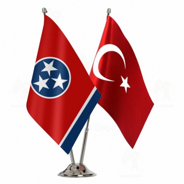 Tennessee 2 Li Masa Bayraklar eitleri