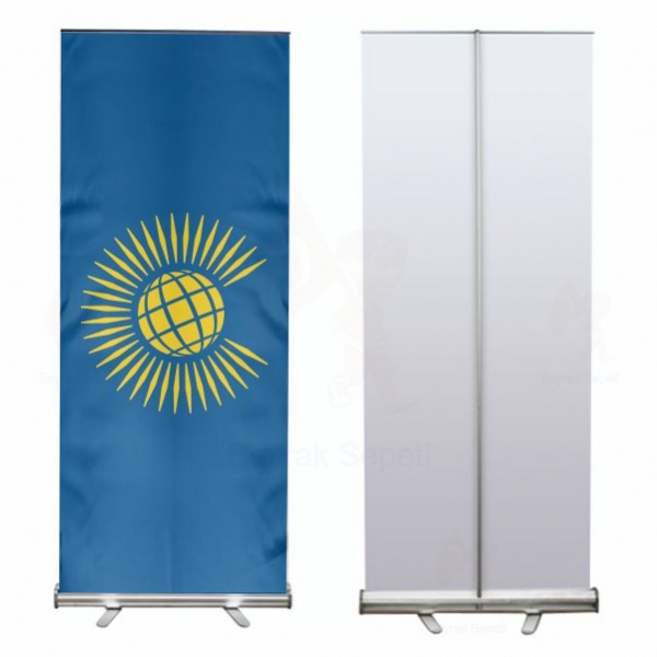 The Commonwealth Roll Up ve Banner