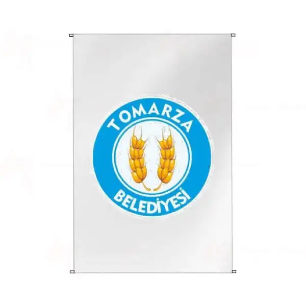 Tomarza Belediyesi Bina Cephesi Bayraklar