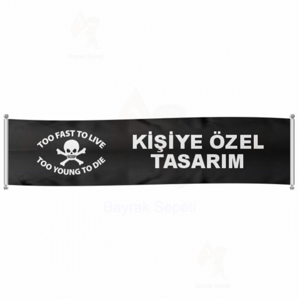 Too Fast To Live Too Young To Die 1972 Tapestry Pankartlar ve Afiler Yapan Firmalar