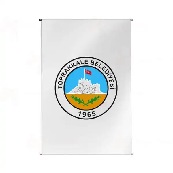 Toprakkale Belediyesi Bina Cephesi Bayrakları