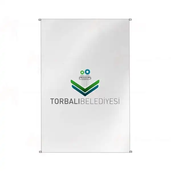 Torbal Belediyesi Bina Cephesi Bayraklar