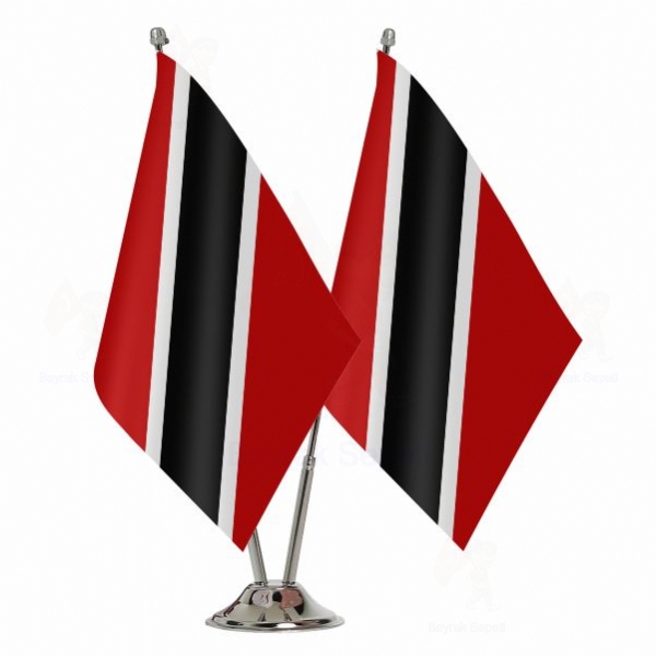 Trinidad ve Tobago 2 li Masa Bayra