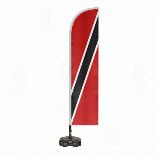 Trinidad ve Tobago Plaj Bayraklar