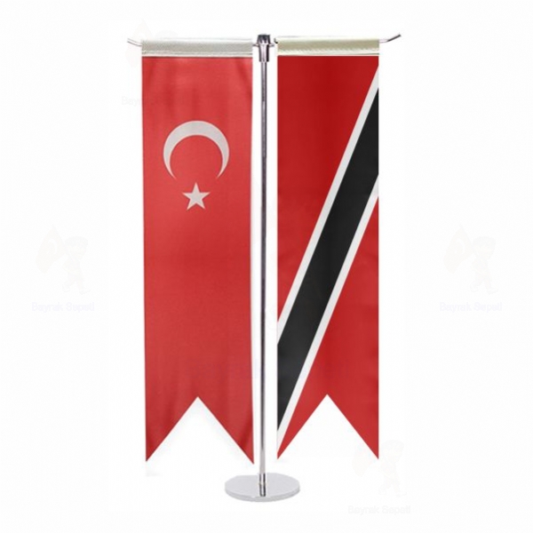 Trinidad ve Tobago T Masa Bayraklar Toptan