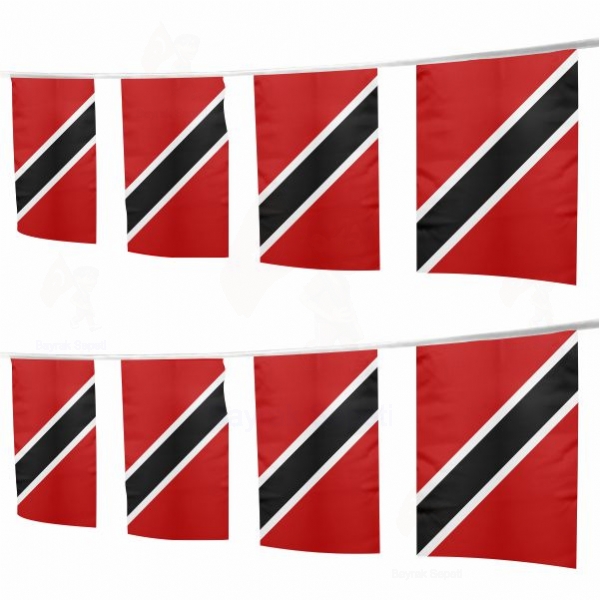 Trinidad ve Tobago pe Dizili Ssleme Bayraklar zellii