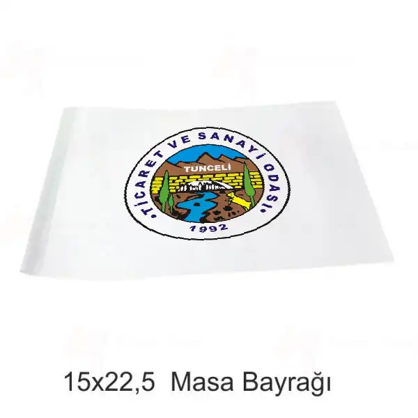 Tunceli Ticaret Ve Sanayi Odas Masa Bayraklar