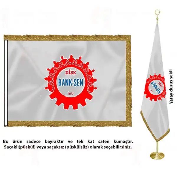 Trkiye Devrimci Banka ve Sigorta ileri Sendikas Saten Kuma Makam Bayra Sat Fiyat