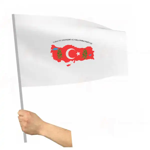 Türkiye Ekonomi ve Kalkınma Partisi Sopalı Bayraklar