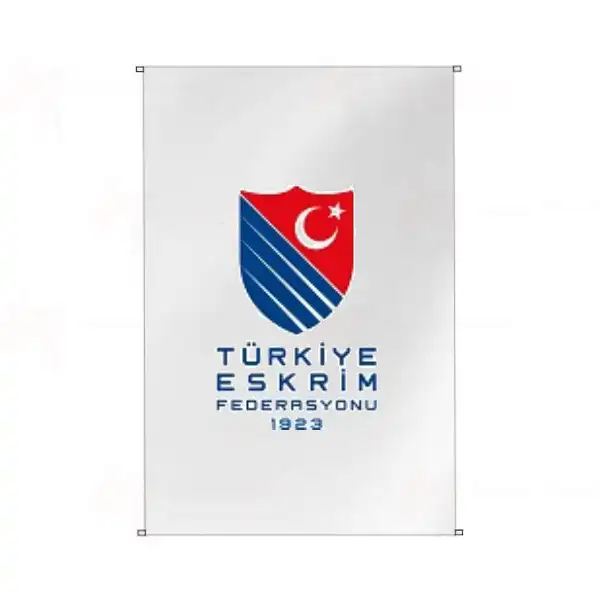 Trkiye Eskrim Federasyonu Bina Cephesi Bayraklar