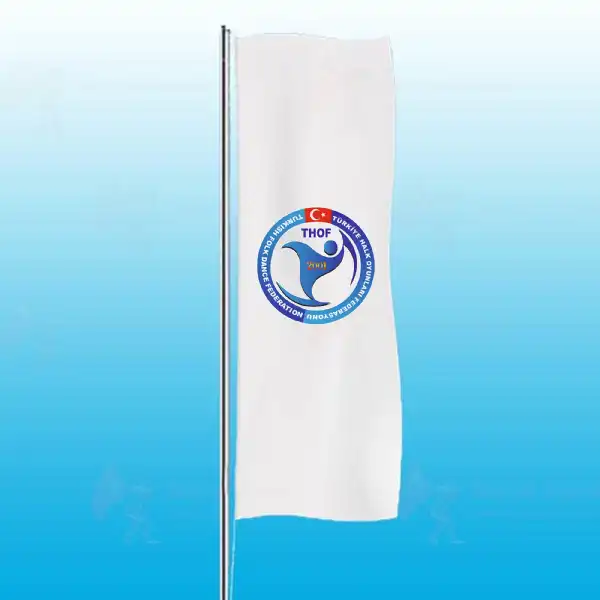 Trkiye Halk Oyunlar Federasyonu Dikey Gnder Bayraklar