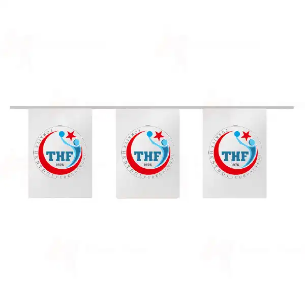 Trkiye Hentbol Federasyonu pe Dizili Ssleme Bayraklar