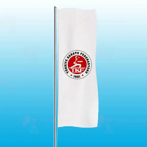 Trkiye Karate Federasyonu Dikey Gnder Bayraklar