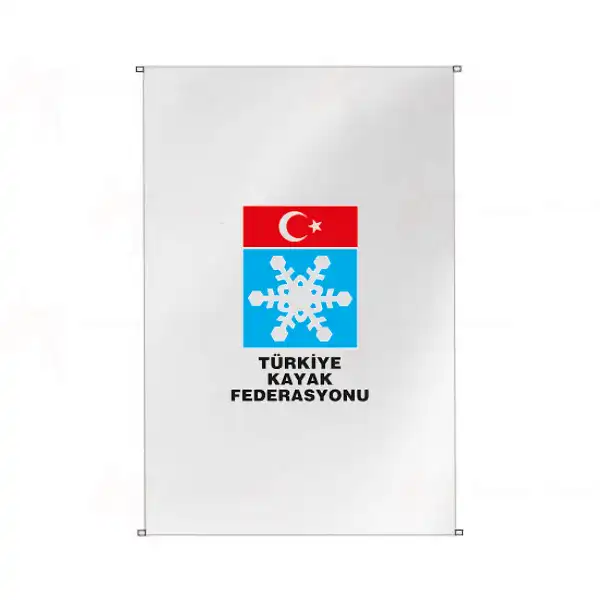 Türkiye Kayak Federasyonu Bina Cephesi Bayrakları