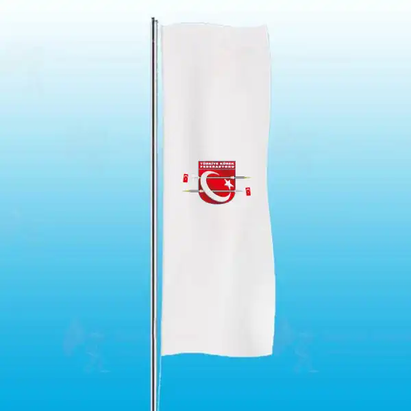 Trkiye Krek Federasyonu Dikey Gnder Bayraklar