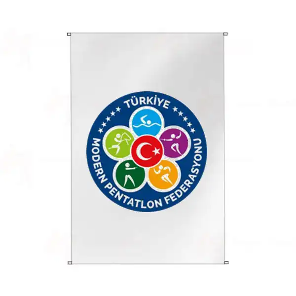 Trkiye Modern Pentatlon Federasyonu Bina Cephesi Bayraklar