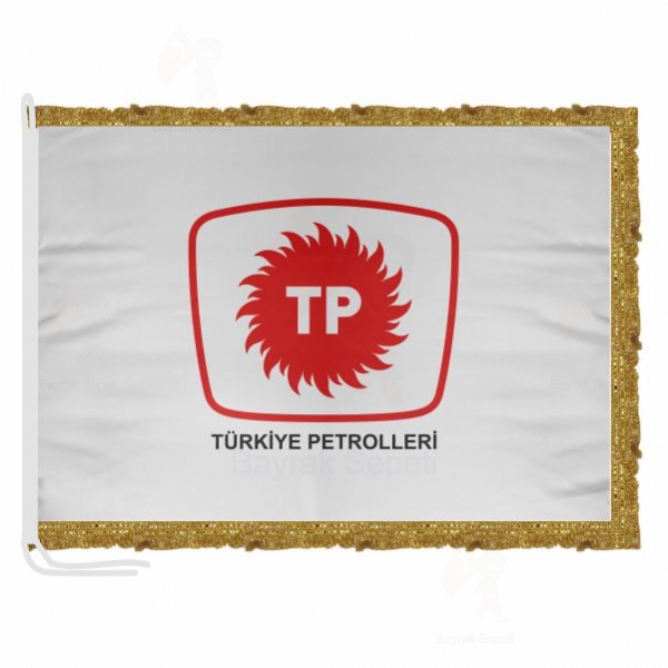 Trkiye Petrolleri Saten Kuma Makam Bayra