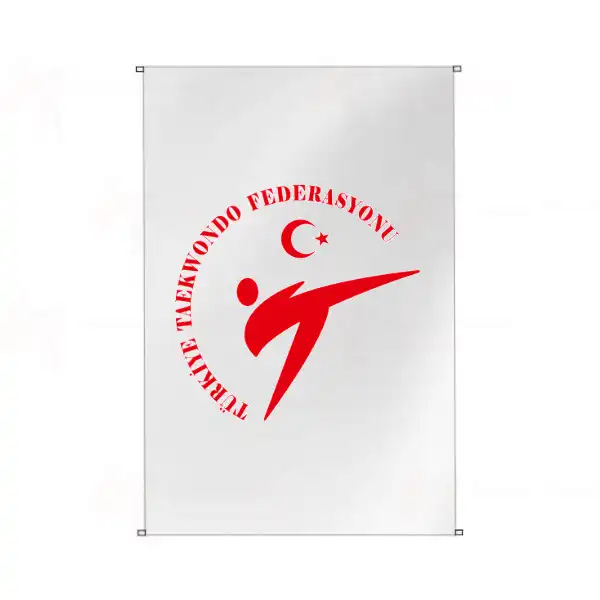 Trkiye Taekwondo Federasyonu Bina Cephesi Bayraklar