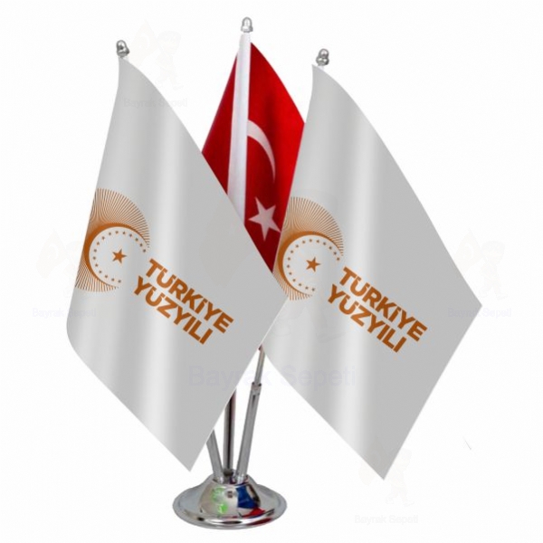 Trkiye Yzyl 3 L Masa Bayraklar