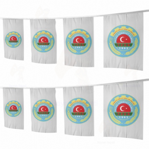 Trkiye Ziraat Odalar Birlii pe Dizili Ssleme Bayraklar