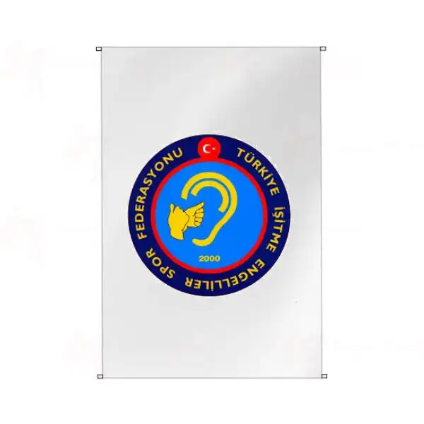Trkiye itme Engelliler Spor Federasyonu Bina Cephesi Bayrak ls
