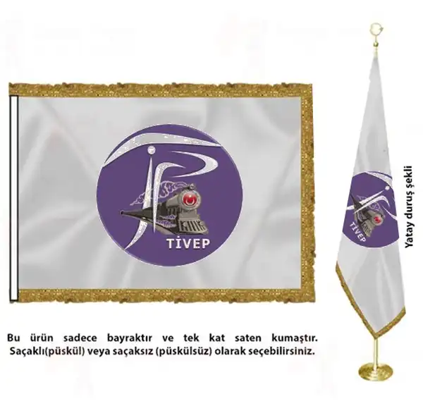 Trkiye sizler ve Emekiler Partisi pe Dizili Ssleme Bayraklar